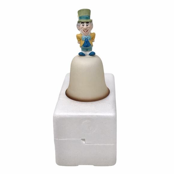 Disney Alice in Wonderland The Mad Hatter Porcelain Bell Figurine with Box - Picture 2 of 11